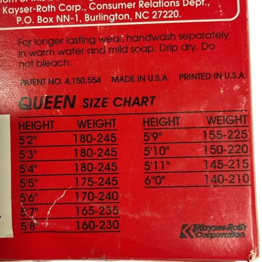 No Nonsense 3 Pack Vintage Pantyhose with Reinforced Toe Size Queen Nude NWB‎